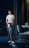 ABIR VC205 Smart Cordless Vacuum Cleaner | Powerful 27000Pa Suction